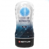 Прозрачный текстурированный мастурбатор Vacuum Cup Masturbator Planet - Baile - в Братске купить с доставкой
