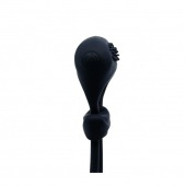 Чёрное лассо на пенис с вибрацией - Baile - в Братске купить с доставкой