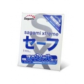Презерватив Sagami Xtreme Ultrasafe с двойным количеством смазки - 1 шт. - Sagami - купить с доставкой в Братске