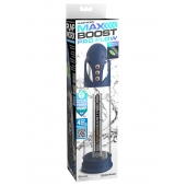Синяя вакуумная автоматическая помпа Max Boost Pro Flow - Pipedream - в Братске купить с доставкой
