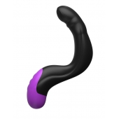 Черно-фиолетовый вибромассажёр простаты Hyper-Pulse P-Spot Massager - Pipedream - в Братске купить с доставкой