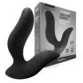 Черный вибромассажер простаты 3,5’’ Curve P-spot Massager - 12 см. - Erokay - в Братске купить с доставкой