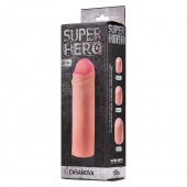 Фаллоудлинитель SUPER HERO Casanova - 18 см. - Lola Games - в Братске купить с доставкой