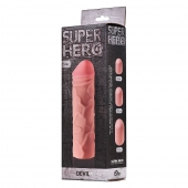 Фаллоудлинитель SUPER HERO Dewil - 17,5 см. - Lola Games - в Братске купить с доставкой