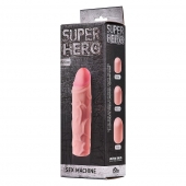 Фаллоудлинитель SUPER HERO Sex Machine - 15,5 см. - Lola Games - в Братске купить с доставкой