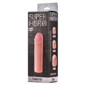 Фаллоудлинитель SUPER HERO Tempter - 16 см. - Lola Games - в Братске купить с доставкой