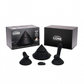Конусный вибромассажер Cowgirl Cone с 2 насадками - CowGirl - купить с доставкой в Братске