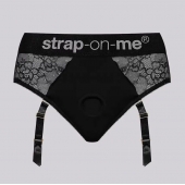 Трусики для фиксации насадок Strap-on-me Harness Lingerie Diva XS - Strap-on-me - купить с доставкой в Братске