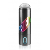 Перезаряжаемый мастурбатор-ротик Extreme Toyz Rechargeable Roto-Bator Mouth - Pipedream - в Братске купить с доставкой