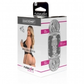Прозрачный двусторонний мастурбатор Fleshlight Quickshot Mia Malkova - Fleshlight - в Братске купить с доставкой Прозрачный двусторонний мастурбатор Fleshlight Quickshot Mia Malkova - Fleshlight - в Братске купить с доставкой