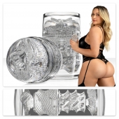 Прозрачный двусторонний мастурбатор Fleshlight Quickshot Mia Malkova - Fleshlight - в Братске купить с доставкой Прозрачный двусторонний мастурбатор Fleshlight Quickshot Mia Malkova - Fleshlight - в Братске купить с доставкой