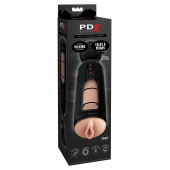 Мастурбатор-вагина с вибрацией Vibrating Mega Milker - Pipedream - в Братске купить с доставкой