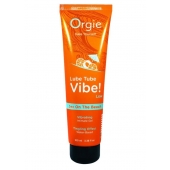 Гель с эффектом вибрации Lube Tube Vibe Low Sex On The Beach - 100 мл. - ORGIE - купить с доставкой в Братске