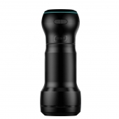 Ченый мастурбатор с интерактивная насадкой PowerBlow   Feel Pocket Stroker - Kiiroo - в Братске купить с доставкой