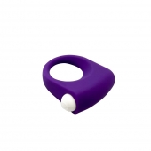 Фиолетовое эрекционное кольцо Puggle Vibrating Ring with Bullet - Adrien Lastic - в Братске купить с доставкой