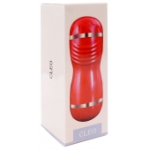 Двусторонний мастурбатор в колбе Cleo - вагина и ротик - Boys of Toys - в Братске купить с доставкой