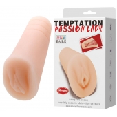 Телесный тугой мастурбатор-вагина Passion Lady - Baile - в Братске купить с доставкой