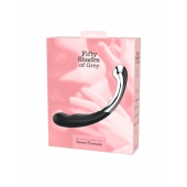 Двусторонний стимулятор Sweet Pressure - 23 см. - Fifty Shades of Grey купить с доставкой в интернет-магазине Orgasmix в Братске Двусторонний стимулятор Sweet Pressure - 23 см. - Fifty Shades of Grey