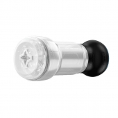 Набор PowerBlow   Feel Pocket Stroker Crystal: мастурбатор и интерактивная насадка - Kiiroo - в Братске купить с доставкой