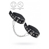 Черные оковы из одного ремешка с люверсами - Pecado - купить с доставкой в Братске