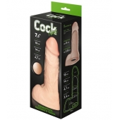Телесный фаллоудлинитель с мошонкой Cock Next - 19 см. - LOVETOY (А-Полимер) - в Братске купить с доставкой