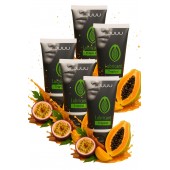 Набор из 5 съедобных лубрикантов JUJU со вкусом тропических фруктов - JuJu - купить с доставкой в Братске