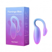 Голубой вибратор Flamingo Max - Magic Motion в Братске Голубой вибратор Flamingo Max - Magic Motion