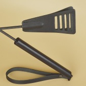 Черный кожаный стек «Сириус» - 60 см. - Sitabella - купить с доставкой в Братске