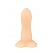 Телесный нереалистичный дилдо Emotional Soft Max - 13 см. - Lola Games купить с доставкой в интернет-магазине Orgasmix в Братске Телесный нереалистичный дилдо Emotional Soft Max - 13 см. - Lola Games