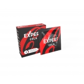Презервативы с ароматом колы Expert Cola - 3 шт. - Expert - купить с доставкой в Братске