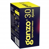 Ароматизированные презервативы Ganzo Juice - 30 шт. - Ganzo - купить с доставкой в Братске