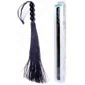 Черная силиконовая плеть - 37 см. - Boys of Toys - купить с доставкой в Братске