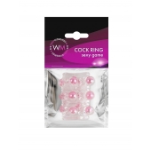 Прозрачная сквозная насадка на пенис с цветными шариками - Erowoman-Eroman - в Братске купить с доставкой