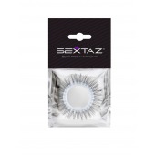 Круглое эрекционное кольцо с длинными «ресничками» - Sextaz - в Братске купить с доставкой
