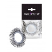 Круглое эрекционное кольцо с длинными «ресничками» - Sextaz - в Братске купить с доставкой