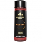 Массажное масло с согревающим эффектом Massage Oil Warming - 100 мл. - HOT - купить с доставкой в Братске