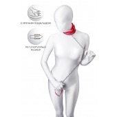 Красный ошейник с подкладкой из меха - ToyFa - купить с доставкой в Братске