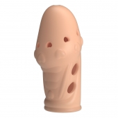 Телесная насадка на пенис Booker - 8 см. - Baile - в Братске купить с доставкой