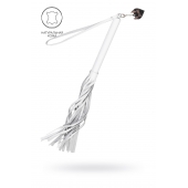 Белая кожаная плеть - 50 см. - Pecado - купить с доставкой в Братске