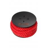 Красная веревка для шибари на катушке - 5 м. - Pecado - купить с доставкой в Братске