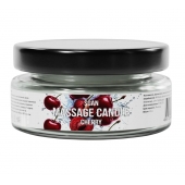 Массажная свеча «Спелая вишня» - 50 мл. - SGAN - купить с доставкой в Братске