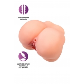 Реалистичный мастурбатор в форме попки с 2 любовными входами - No Name - в Братске купить с доставкой