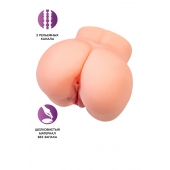 Реалистичный мастурбатор в форме попки с двумя любовными входами - No Name - в Братске купить с доставкой