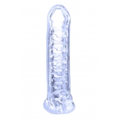 Прозрачная насадка-удлинитель Stretchy Touch - 18 см. - NMC - в Братске купить с доставкой