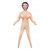 Телесная надувная секс-кукла с пышным бюстом - NMC - в Братске купить с доставкой