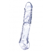 Прозрачная насадка-удлинитель Length Enhancer с подхватом - 22,3 см. - NMC - в Братске купить с доставкой