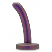 Фиолетовая насадка с гладкой поверхностью Surrender 4.75 Inch Beginner Pegging Dildo - 12 см. - Blush Novelties - купить с доставкой в Братске