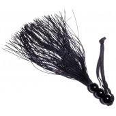 Черная силиконовая плетка - 25,4 см. - Boys of Toys - купить с доставкой в Братске