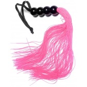 Розовая силиконовая плеть - 35,5 см. - Boys of Toys - купить с доставкой в Братске