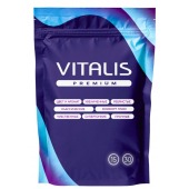 Ребристые презервативы VITALIS Premium Ribbed - 15 шт. - Vitalis - купить с доставкой в Братске